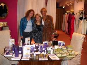 Tracey, Mary, Pansy Spa Magic First Thursday